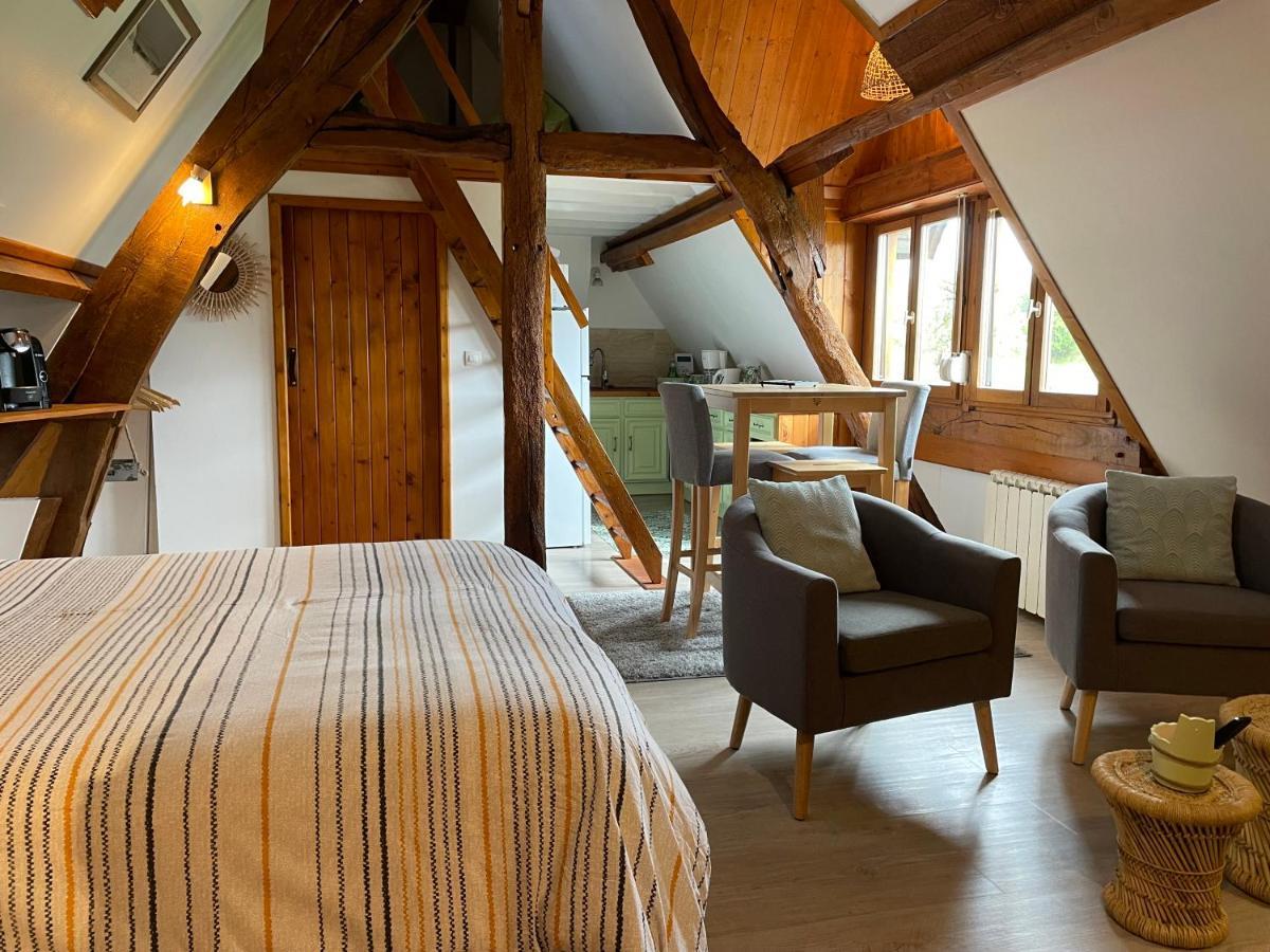L'Atypique Au Pays De Honfleur Villa Genneville Luaran gambar